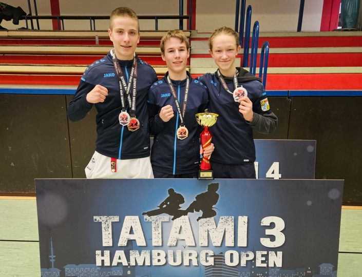 Erfolgreich auf der Hamburg Open