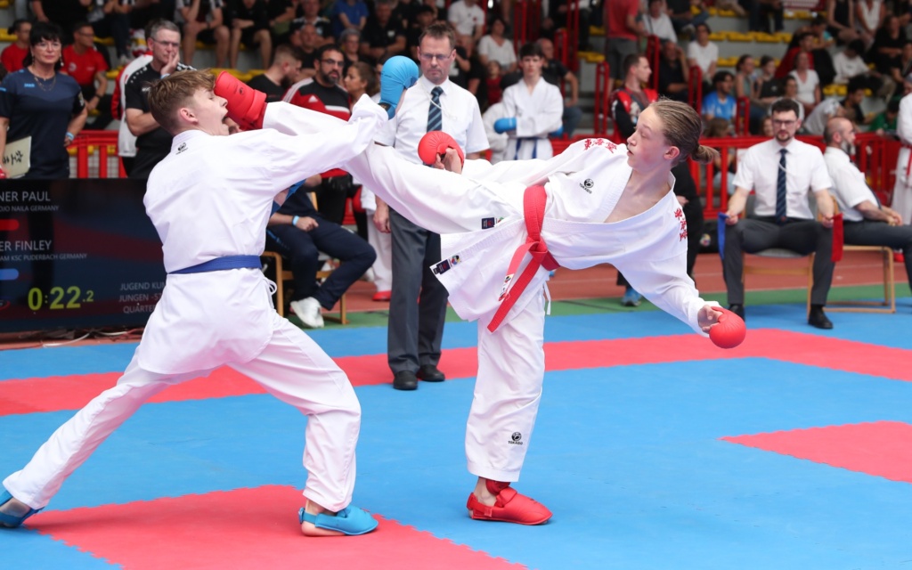 Paul Hörner wird Deutscher Karate-Jugend Meister im Einzel und im Team